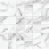 Florence 2X2 Statuario Matte Mosaic | Gramercy Kitchen and Bath