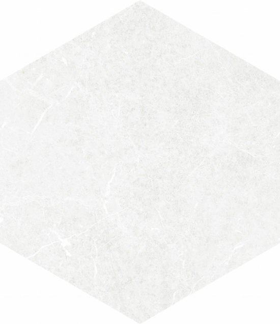 Form 5.5X6.3” White Hexagon | Gramercy Kitchen and Bath