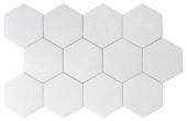 Form 5.5X6.3” White Hexagon | Gramercy Kitchen and Bath