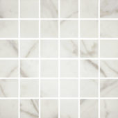 Golden Calacatta Matte 2X2 Mosaic | Gramercy Kitchen and Bath