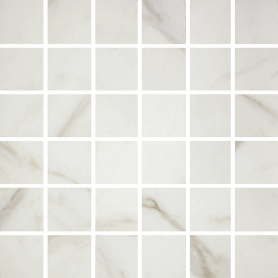 Golden Calacatta Polished 2X2 Mosaic | Gramercy Kitchen and Bath