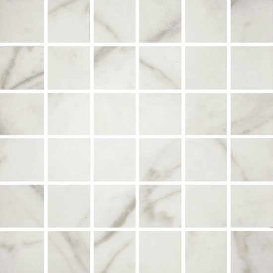 Golden Calacatta Polished 2X2 Mosaic | Gramercy Kitchen and Bath