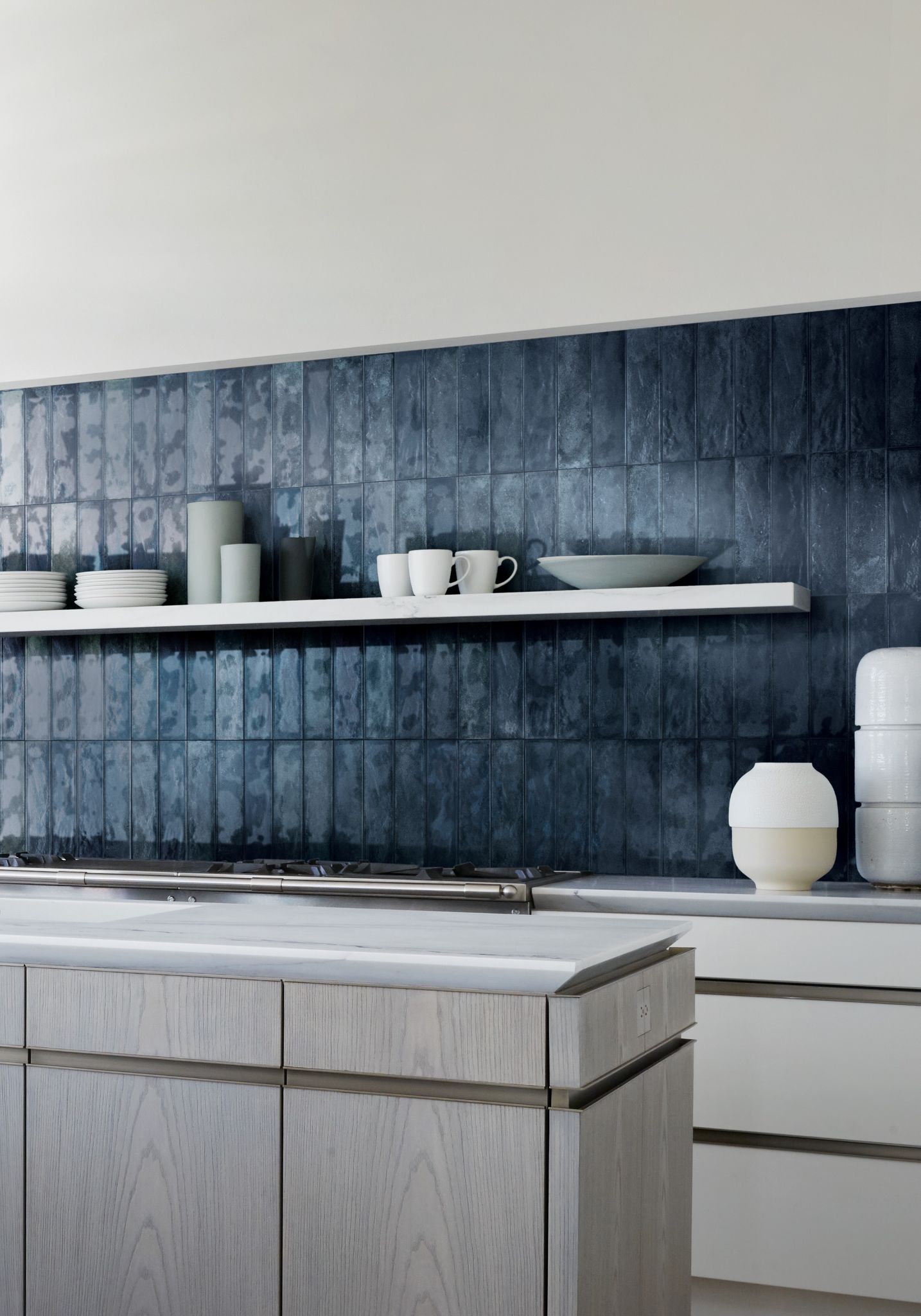 Grand Cayman 3x12" West Bay Blue | Gramercy Kitchen and Bath