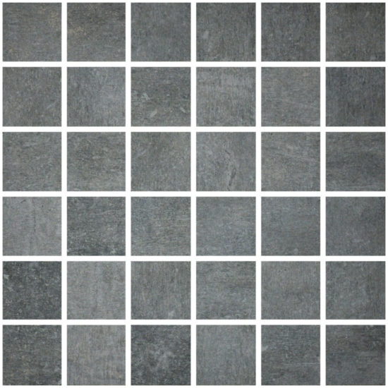 Graphite 2X2 Mosaic | Gramercy Kitchen and Bath