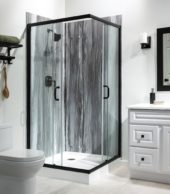 Hermitage Granite Shower Wall Kit 36x60x78 | Gramercy Kitchen and Bath