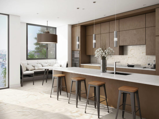 Intrigue Ivory Matte 12x24 | Gramercy Kitchen and Bath