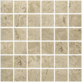 Ivory 2X2 Mosaic | Gramercy Kitchen and Bath