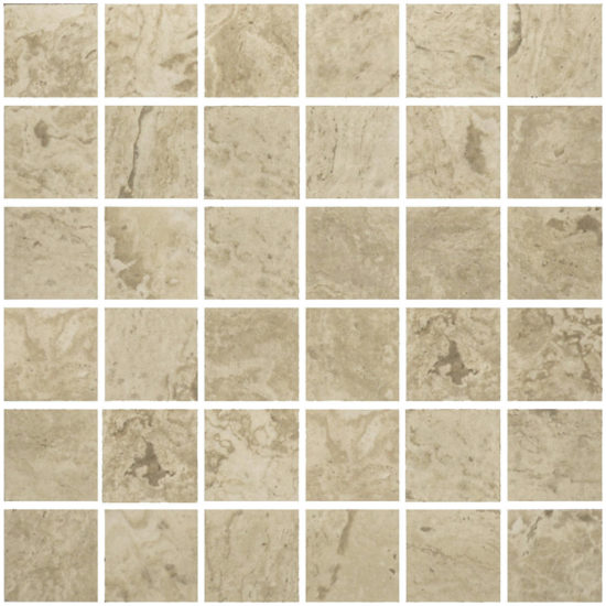 Ivory 2X2 Mosaic | Gramercy Kitchen and Bath