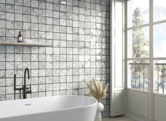 Jamaica Grey 5x5 | Gramercy Kitchen and Bath