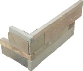 Ledger Stone 6x18 Assembled Corner | Gramercy Kitchen and Bath