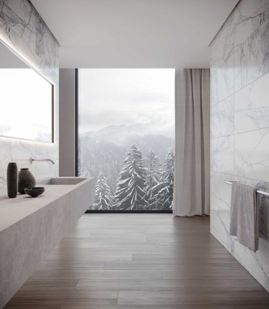 Lilac Volta 18x36 | Gramercy Kitchen and Bath