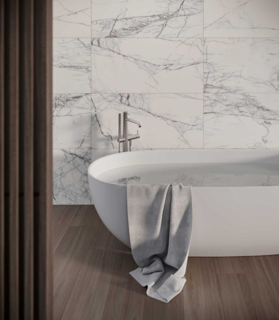 Lilac Volta 18x36 | Gramercy Kitchen and Bath