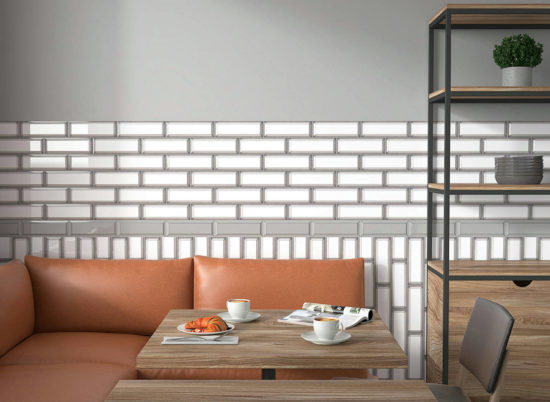 Marco 3x9" Blurred Black | Gramercy Kitchen and Bath