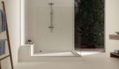 Marmiline Ivory 18x47 Bench | Gramercy Kitchen and Bath