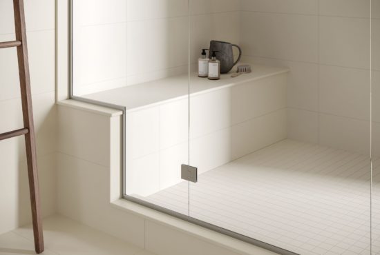 Marmiline Ivory 18x47 Bench | Gramercy Kitchen and Bath