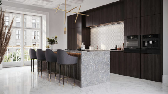 Milano Statuario Honed 24X48 | Gramercy Kitchen and Bath