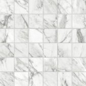 Milano Statuario Honed 2X2 Mosaic | Gramercy Kitchen and Bath