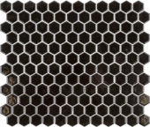 Mini Hex Mosaic Night | Gramercy Kitchen and Bath