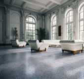 Mini Opus Matte White Grey Marble Stone Interlocking | Gramercy Kitchen and Bath