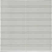 Mist 1.5X6 Stacked Mosaic | Gramercy Kitchen and Bath