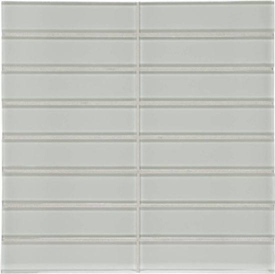 Mist 1.5X6 Stacked Mosaic