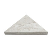 Mont Blanc Gloss Shower Shelf 14.56x7.12x2 | Gramercy Kitchen and Bath