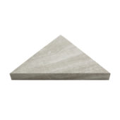 Mont Blanc Matte Shower Shelf 14.56x7.12x2 | Gramercy Kitchen and Bath