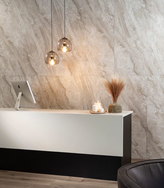 Mont Blanc Matte Wall Panel 48x120 | Gramercy Kitchen and Bath