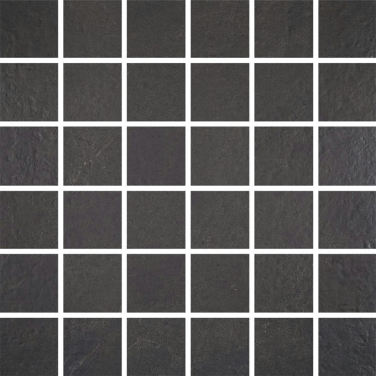 Monterey Black 2X2 Mosaic | Gramercy Kitchen and Bath
