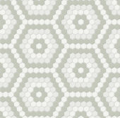 Morning Blend Matte Hexagon Pattern Mosaic | Gramercy Kitchen and Bath