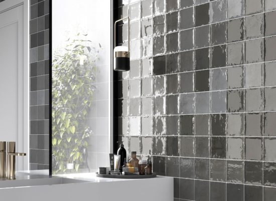 Morocco Coal 5x5 | Gramercy Kitchen and Bath