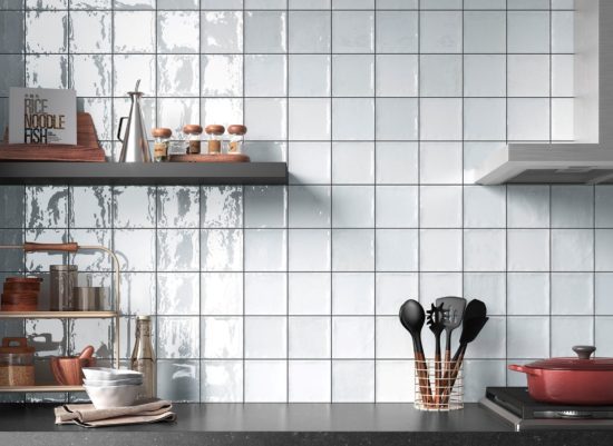 Morocco White 5x5 | Gramercy Kitchen and Bath