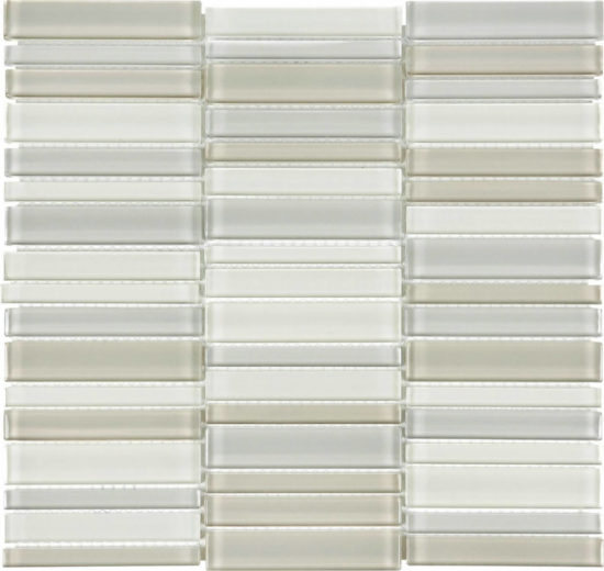 Natural Blend Stacked Mosaic | Gramercy Kitchen and Bath