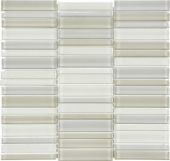 Natural Blend Stacked Mosaic | Gramercy Kitchen and Bath