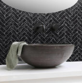 Nero 3x9" Nero | Gramercy Kitchen and Bath