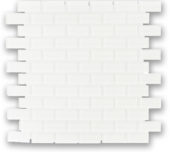 Offset Daisy Mosaic | Gramercy Kitchen and Bath