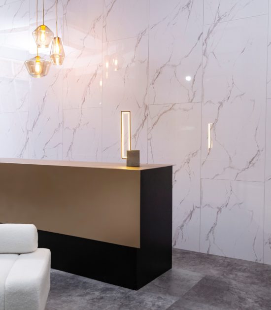 Olympus Gloss Wall Panel 24x48 | Gramercy Kitchen and Bath