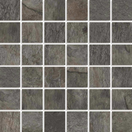 Pokhara Pizarra 2X2 Mosaic | Gramercy Kitchen and Bath