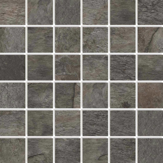 Pokhara Pizarra 2X2 Mosaic | Gramercy Kitchen and Bath