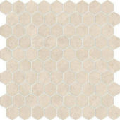 Polished 1" Affection Hex Mosaic | Gramercy Kitchen and Bath
