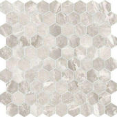 Polished 1" Inspiration Hex Mosaic  | Gramercy Kitchen and Bath