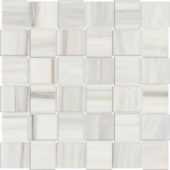 Polished 2X2 Enchantment Basketweave Mosaic | Gramercy Kitchen and Bath