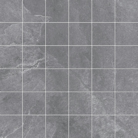 Ravello Grey 2X2 Mosaic | Gramercy Kitchen and Bath