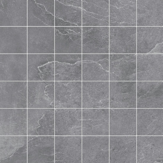 Ravello Grey 2X2 Mosaic | Gramercy Kitchen and Bath
