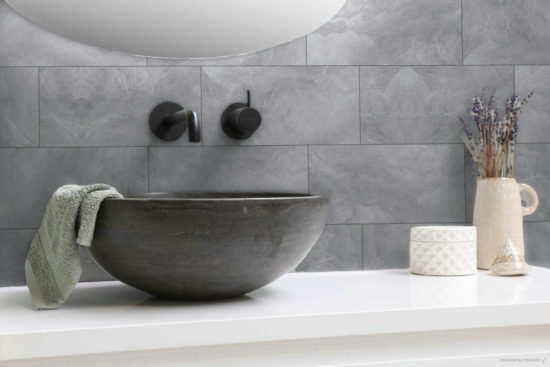 Ravello Light Grey 12X24 | Gramercy Kitchen and Bath