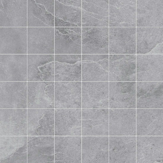 Ravello Light Grey 2X2 Mosaic | Gramercy Kitchen and Bath