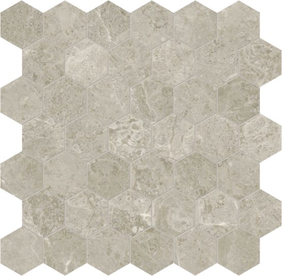 Ritz Gray 2 Hexagon Mosaic