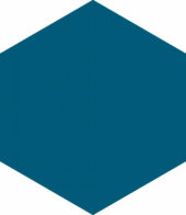 Ronda 5.5X6.3” Navy Blue Hexagon | Gramercy Kitchen and Bath