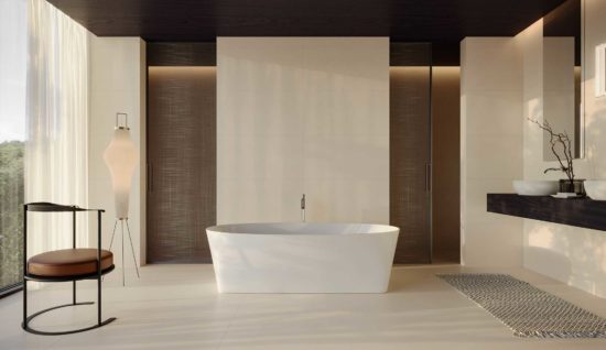 Serene Ivory 18x36 | Gramercy Kitchen and Bath