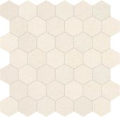 Serene Ivory 2 Hexagon Mosaic | Gramercy Kitchen and Bath